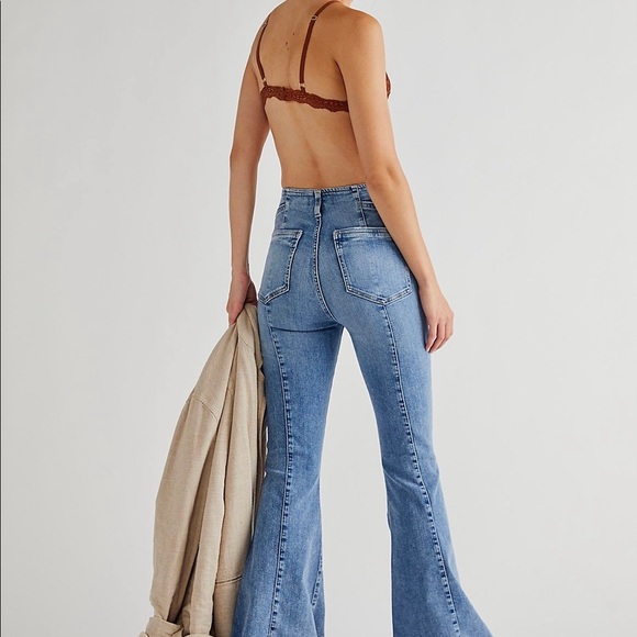 COPY - FP Carina High Rise Flare Jeans - Picture 2 of 4